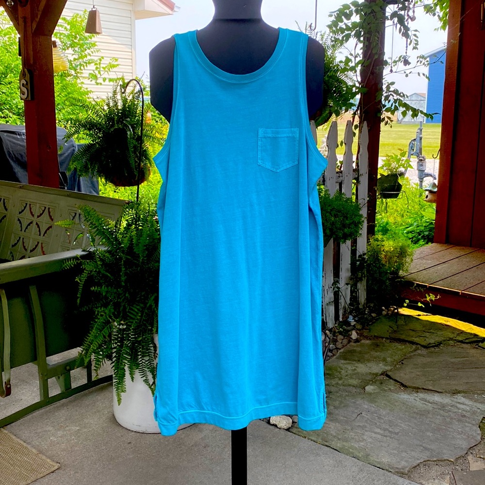 Old Navy, women’s large, teal dress.